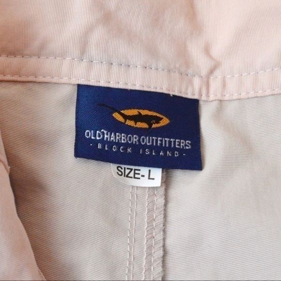 Old Harbor Outfitters Men’s‎ Durable Fishing Cargo Shorts, Size Large Nautical - Picture 3 of 10